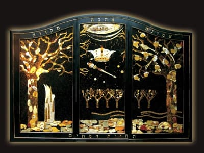 Lucjan Myrta: tryptyk "Drzewo życia"