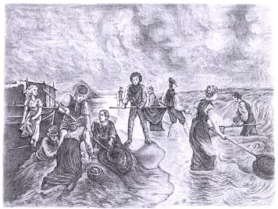 Poławiacze bursztynu