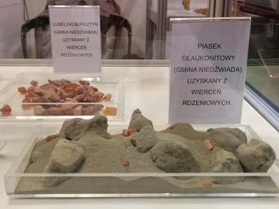 Bursztyn pozyskany na Lubelszczyźnie przez firmę Stellarium